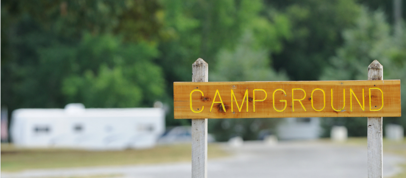 campground sign